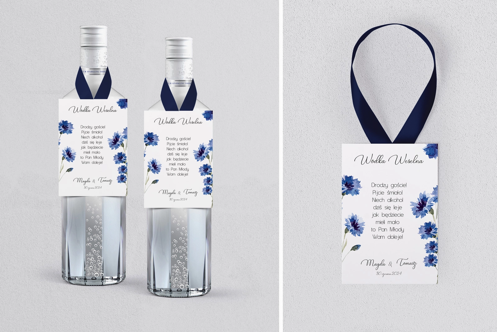 Zawieszka na alkohol Biały Czas -Motyw 2