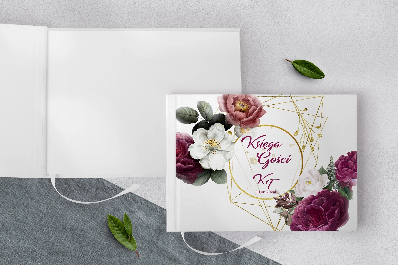 Księga Gości Weselnych Modena Motyw 1