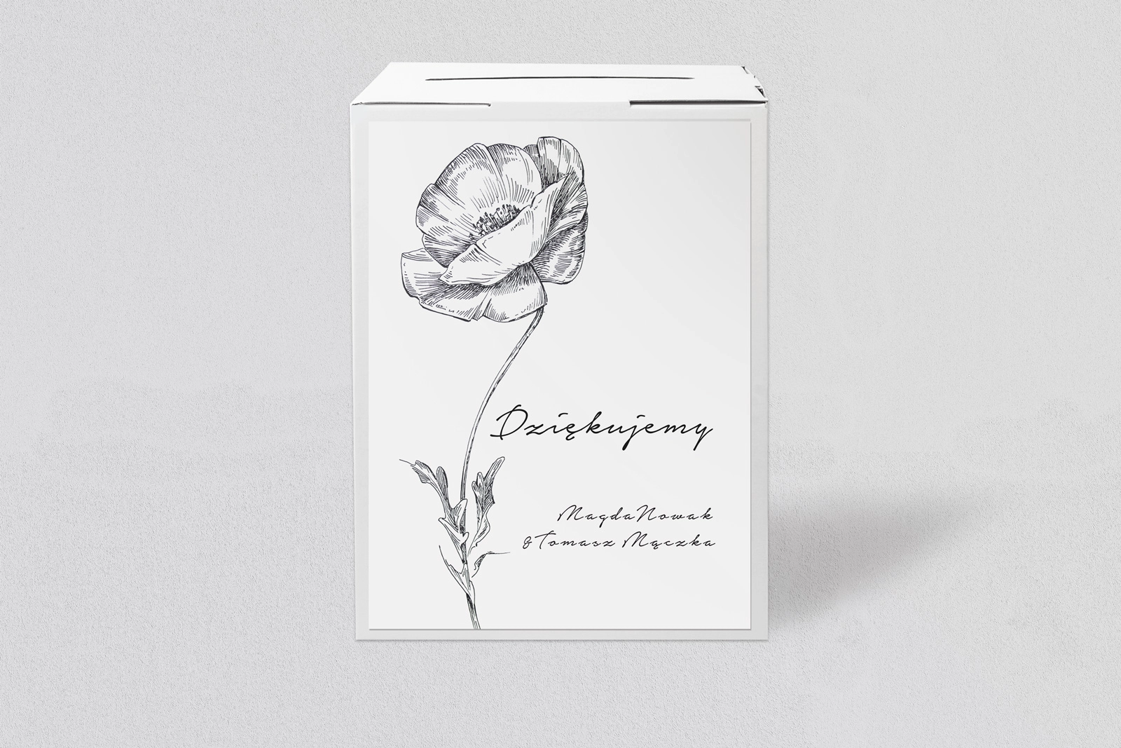 Pudełko na koperty i pieniądze Elia Motyw 1