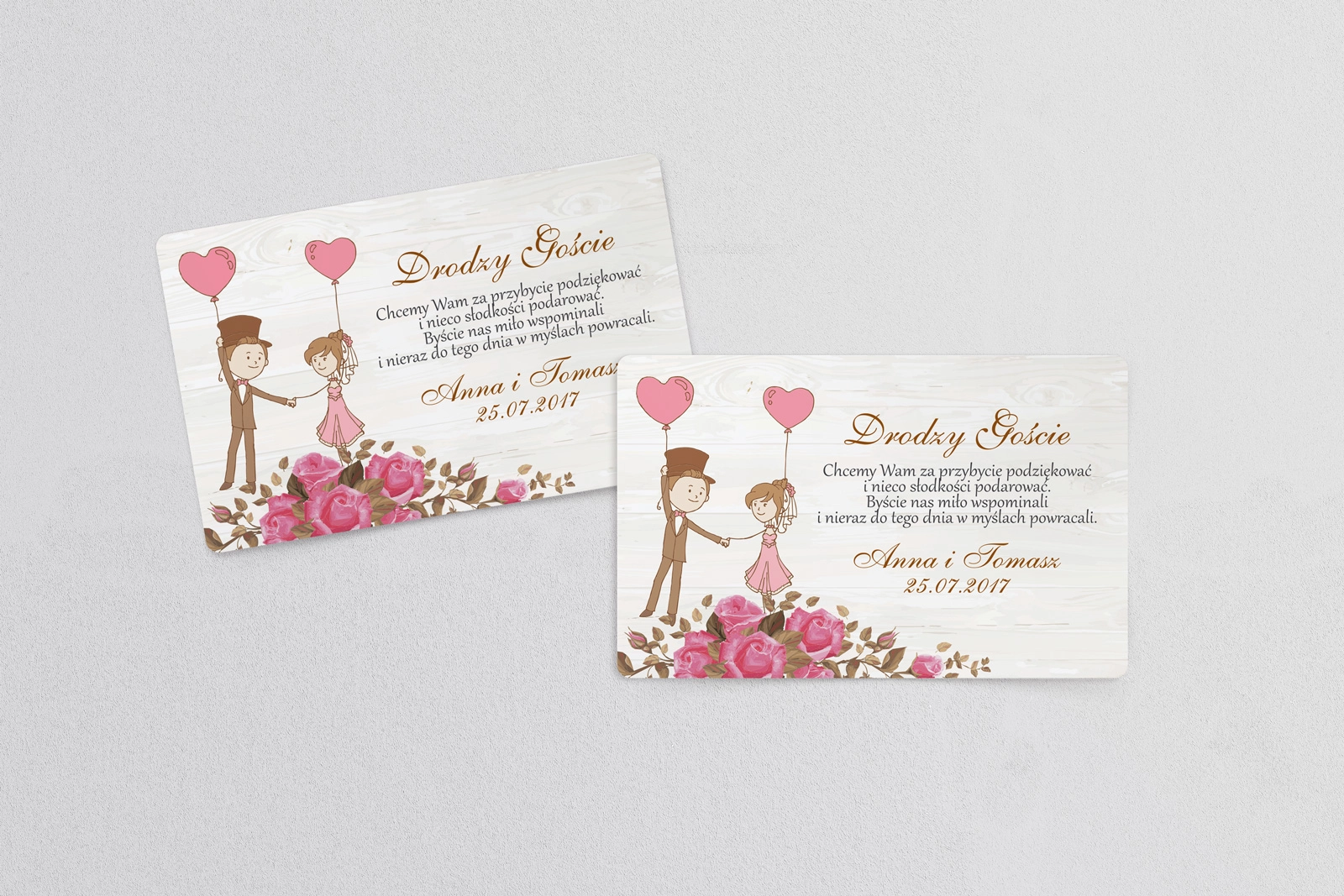 Naklejki na ciasto weselne Naturalna Miłość Motyw 3