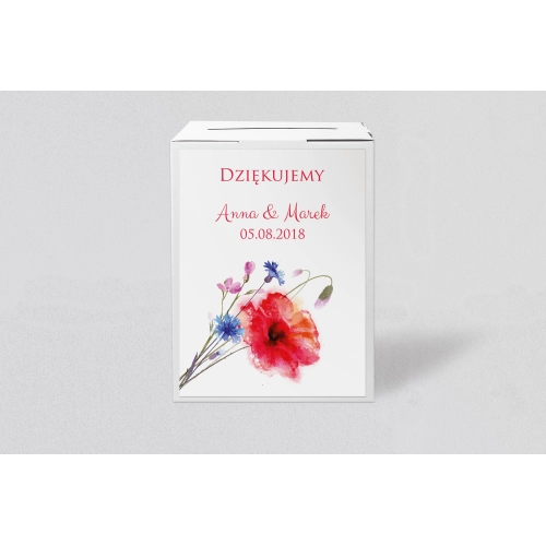 Pudełko na koperty i pieniądze Sweet Love Motyw 2