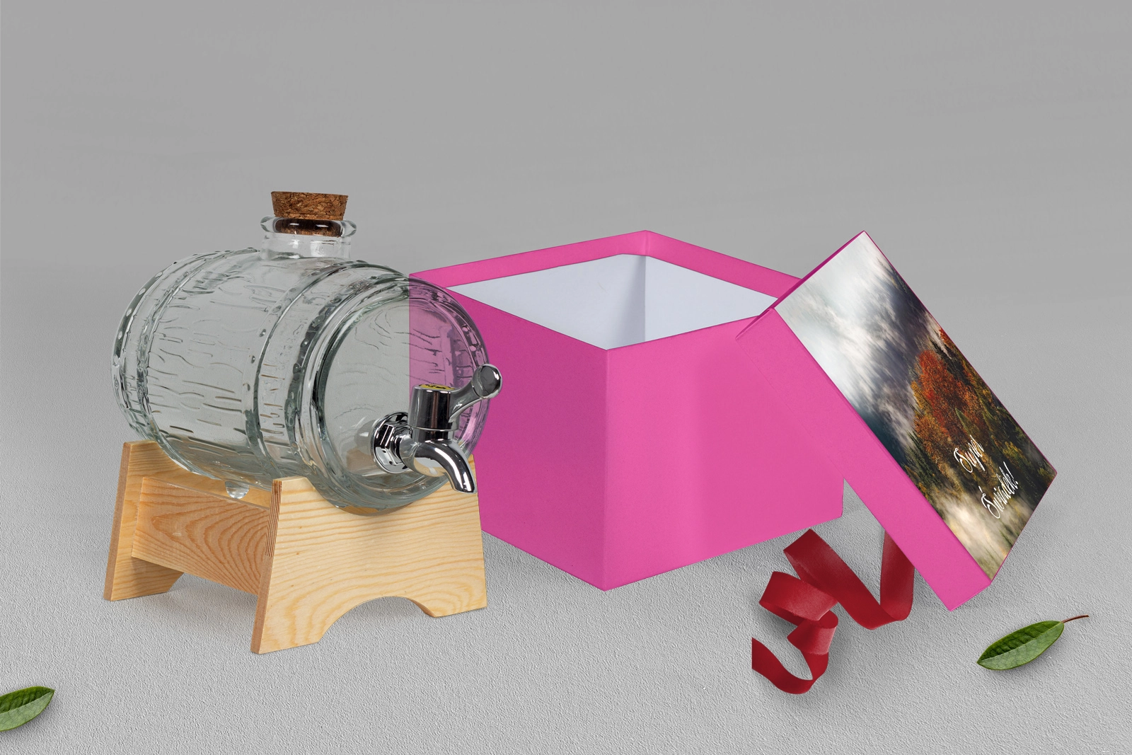 Antałek - opakowanie różowe Forest Motyw 3