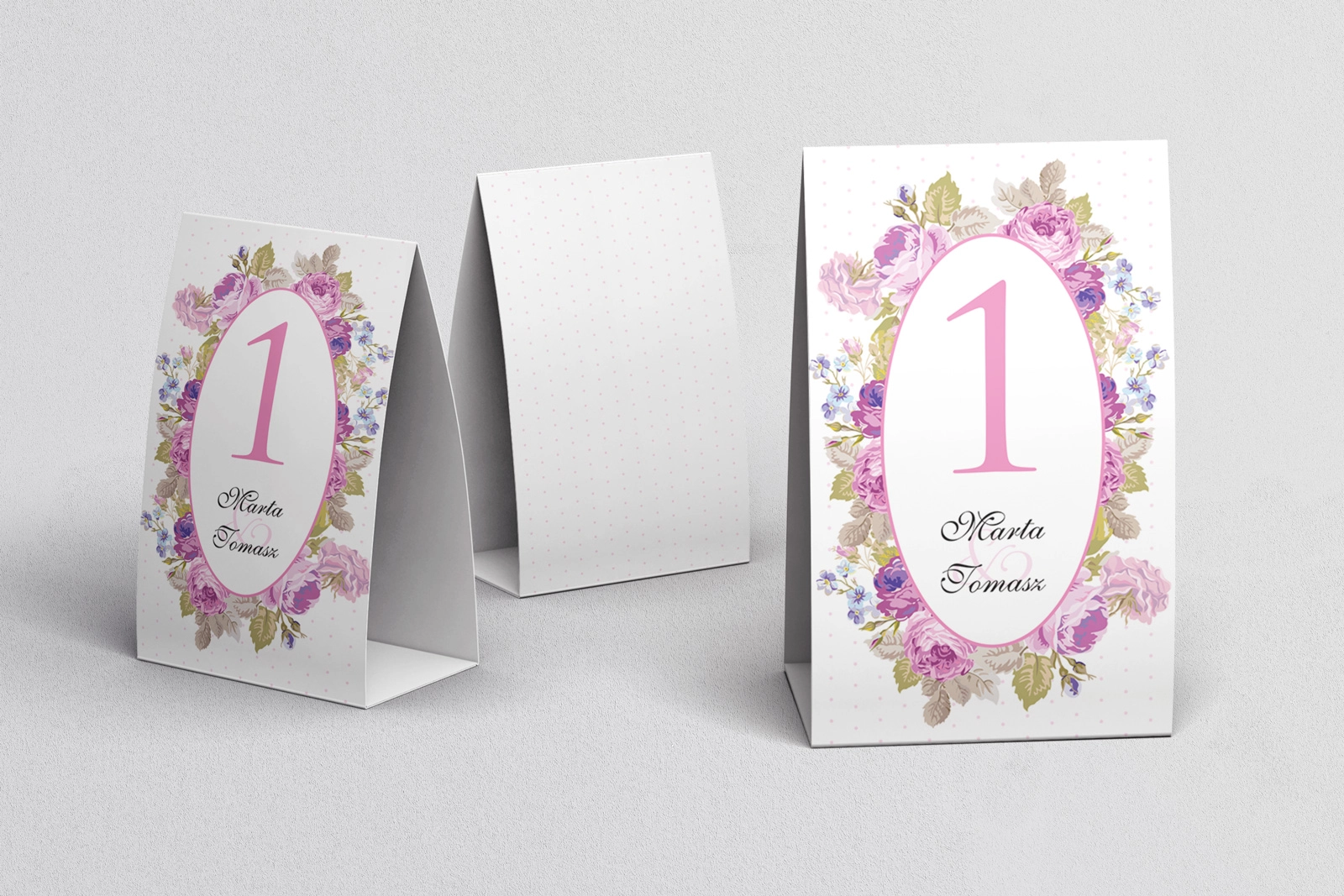 Numerki na stół Radosny Dzień Motyw 1