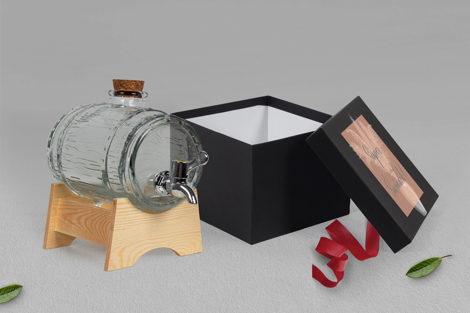 Antałek - opakowanie czarne Butterflies Motyw 4