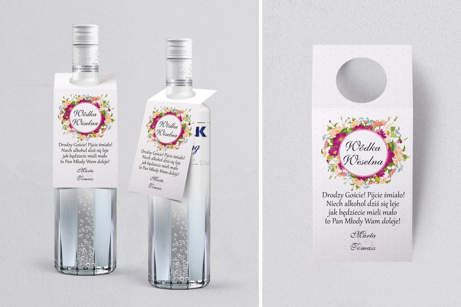 Zawieszka na alkohol oczko Radosny Dzień Motyw 5