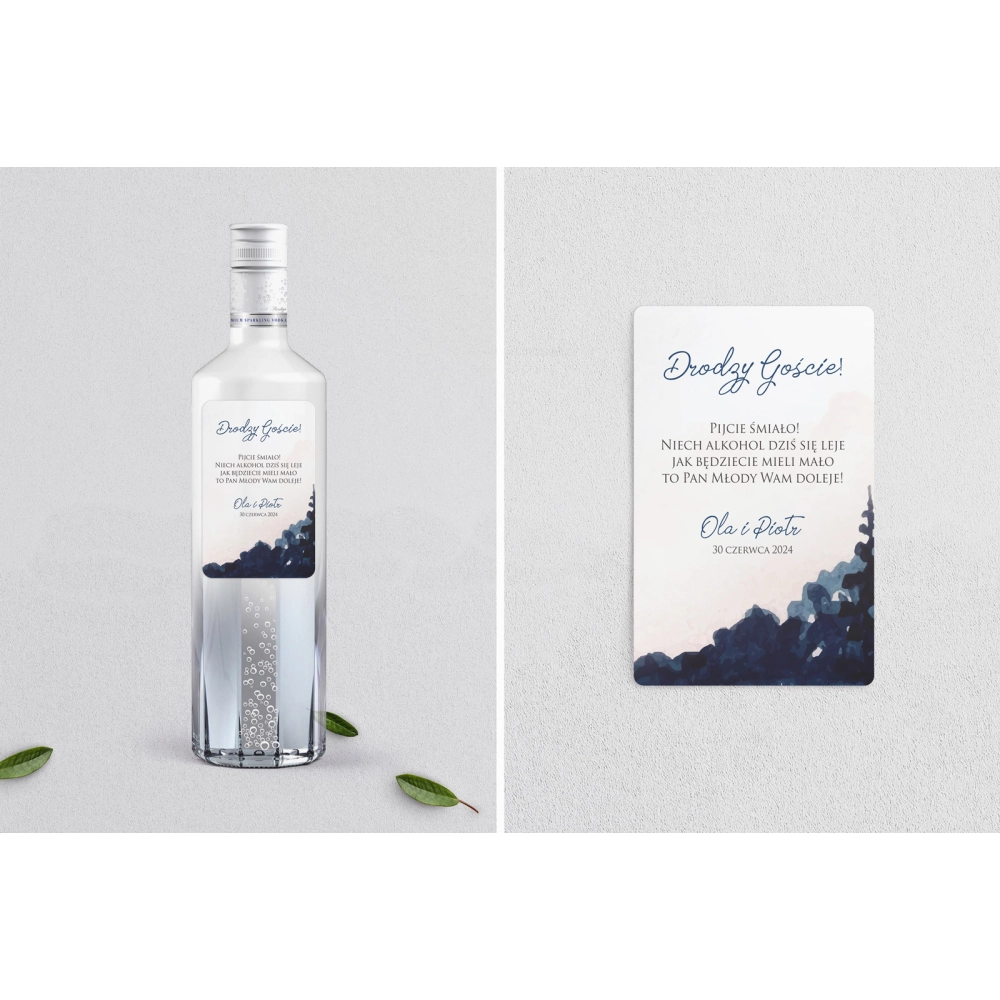 Naklejki na alkohol - Gaja Motyw 2