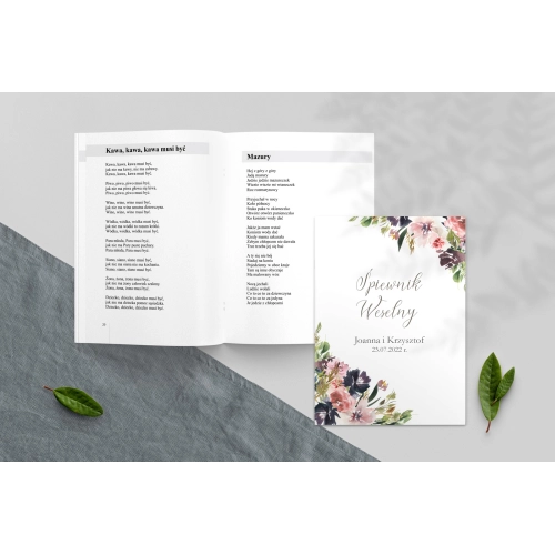 Śpiewnik Weselny - PasteLove Motyw 4