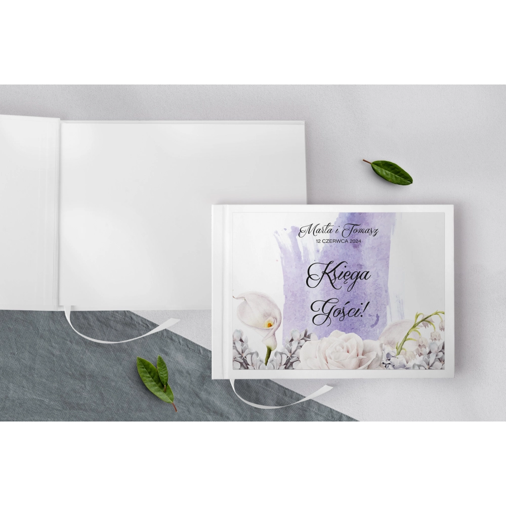 Księga Gości Weselnych Charlotte Motyw 2