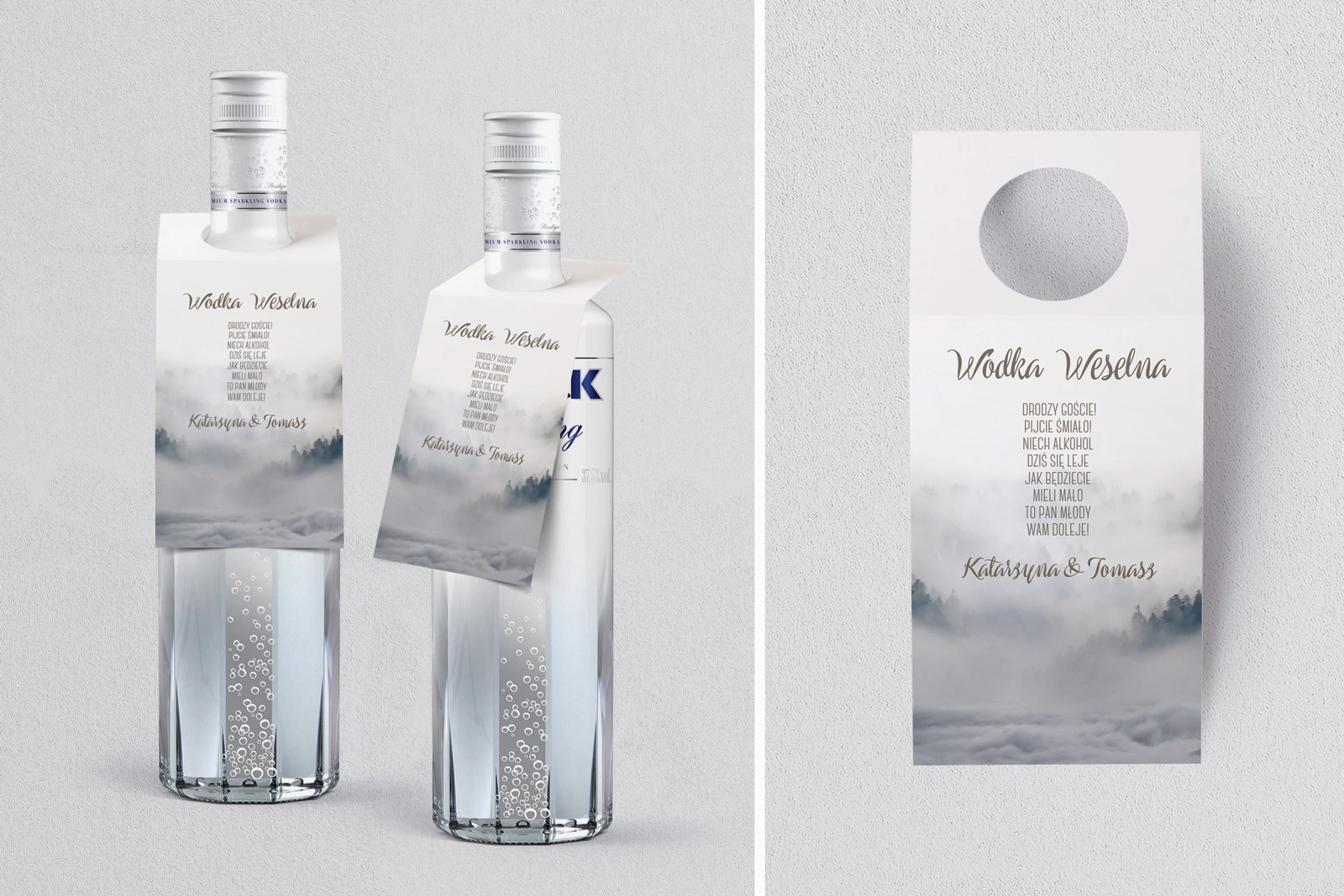 Zawieszka na alkohol oczko Forest - Motyw 5