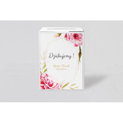 Pudełko na koperty i pieniądze Flowers & Frame Motyw 5