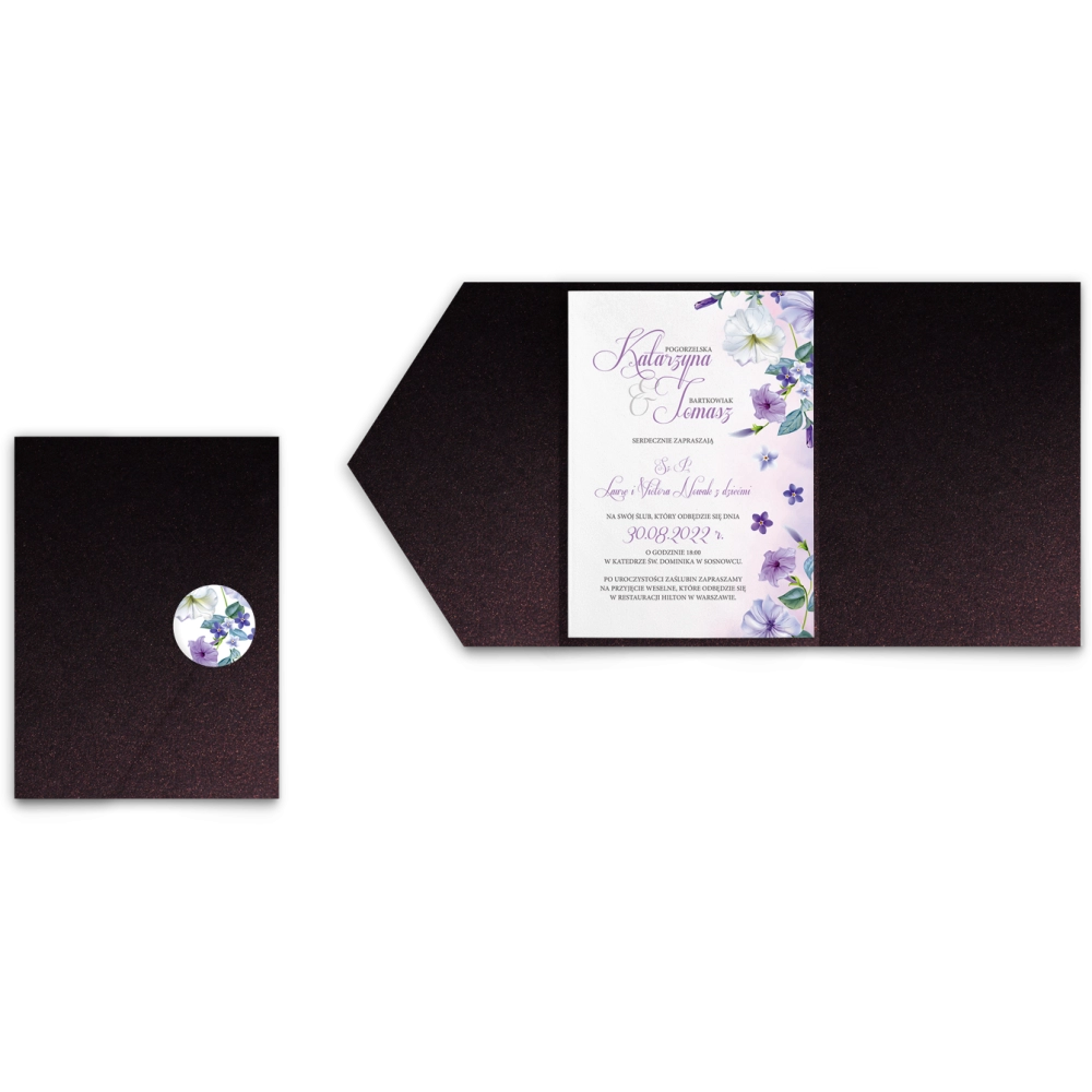 Zaproszenia ślubne w&nbsp;Etui About You - Motyw 2