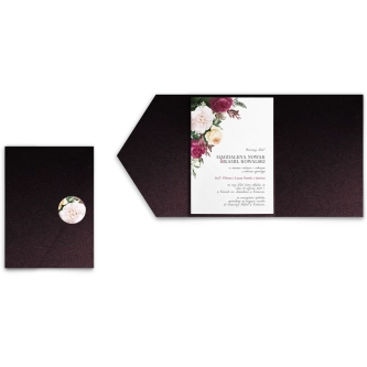 Zaproszenia ślubne w&nbsp;Etui Fabello motyw 1