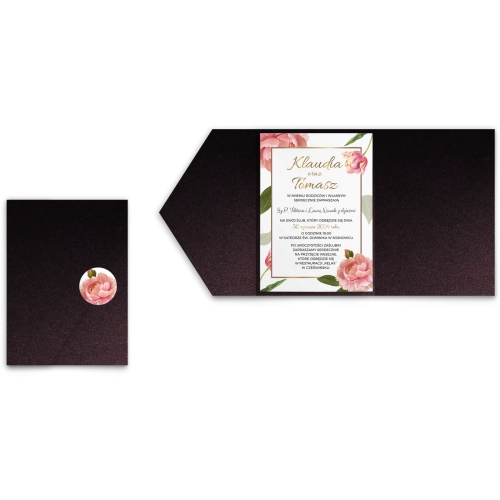 Zaproszenia ślubne w Etui Dream motyw 6