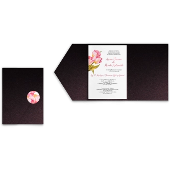 Zaproszenia ślubne w&nbsp;etui Sweet Love - motyw 4