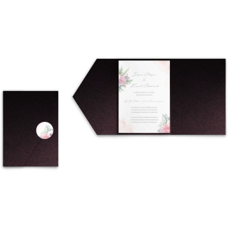 Zaproszenia ślubne w&nbsp;etui Lili - motyw 3