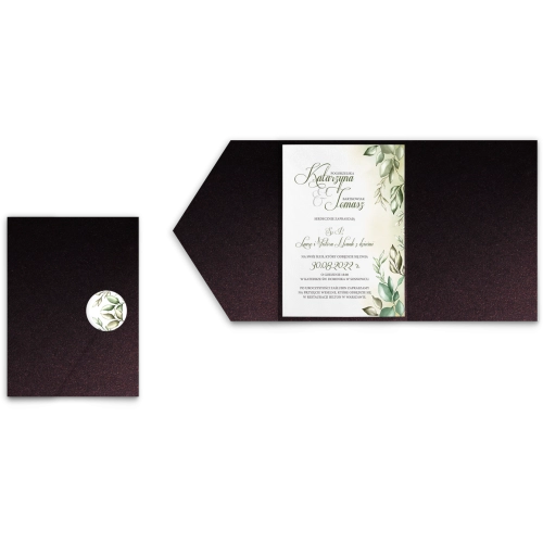 Zaproszenia ślubne w Etui About You - Motyw 1