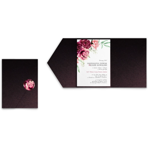 Zaproszenia ślubne w Etui Fabello motyw 3