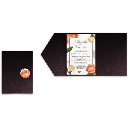 Zaproszenia ślubne w Etui Dream motyw 5