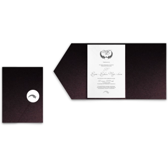 Zaproszenia ślubne w&nbsp;Etui Alloro - Motyw 3