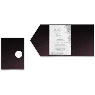 Zaproszenia ślubne w&nbsp;Etui Frozen motyw 1