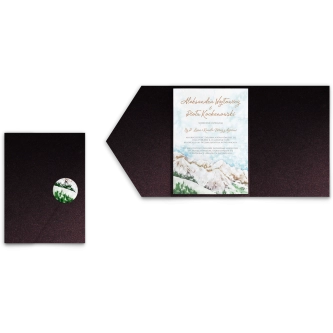 Zaproszenia ślubne w&nbsp;Etui Gaja motyw 7