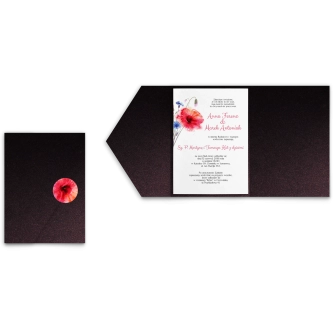 Zaproszenia ślubne w&nbsp;etui Sweet Love - motyw 2