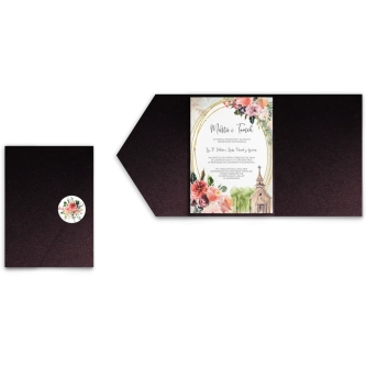 Zaproszenia ślubne w&nbsp;etui Spring Love - motyw 1