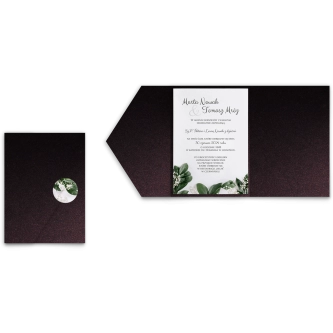 Zaproszenia ślubne w&nbsp;etui Soft - motyw 1