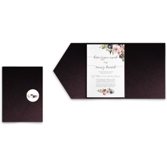 Zaproszenia ślubne w&nbsp;etui PasteLove- motyw 4