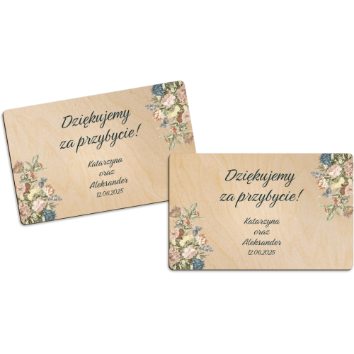 Magnes Prostokątny - Rustic Summer Motyw 1