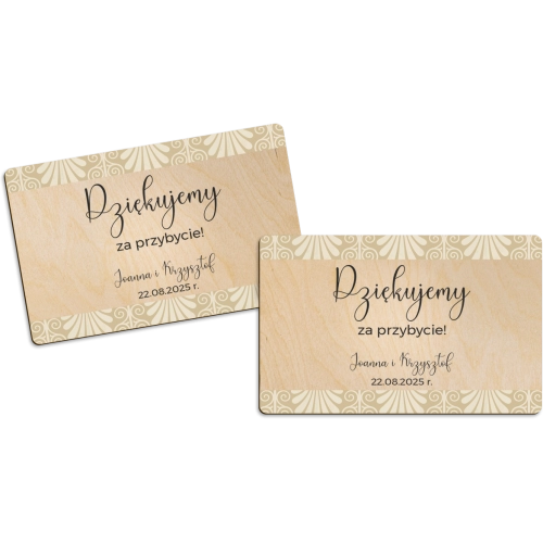 Magnes Prostokątny - Vintage Motyw 1