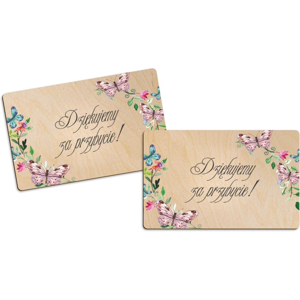 Magnes Prostokątny - Akwarelowe Wianki Motyw 3