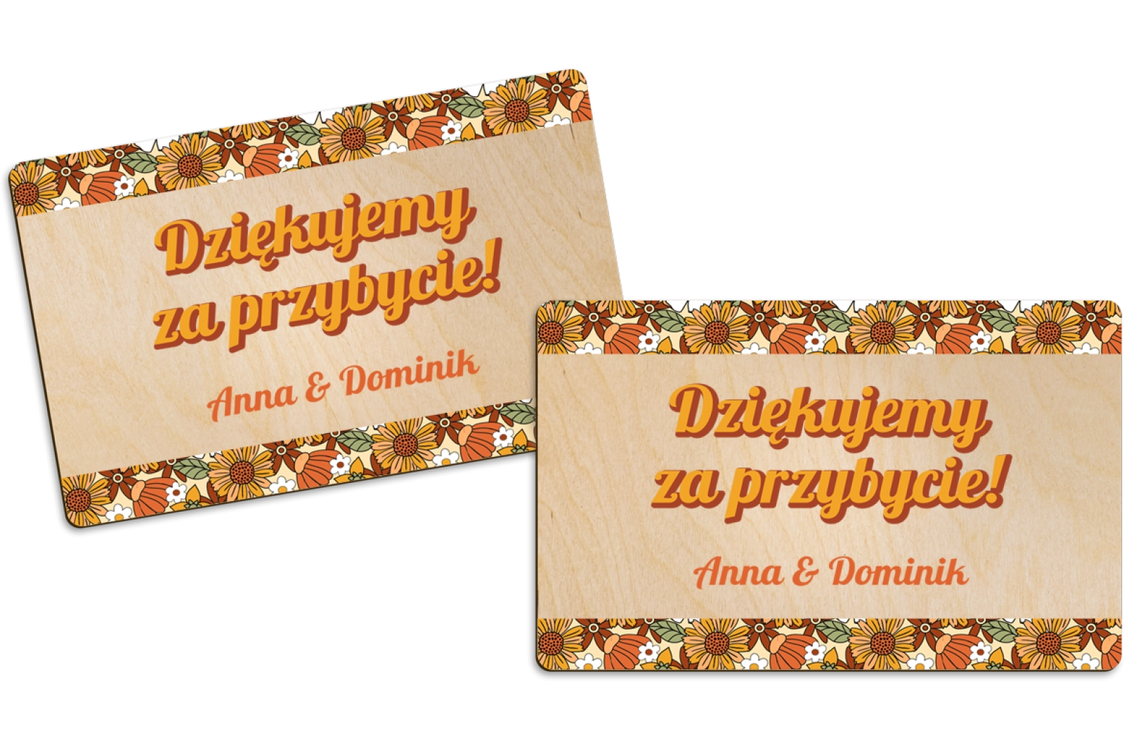 Magnes Prostokątny - Retro Style Motyw 1