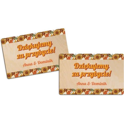 Magnes Prostokątny - Retro Style Motyw 1