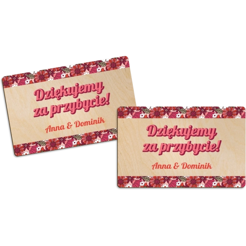 Magnes Prostokątny - Retro Style Motyw 2