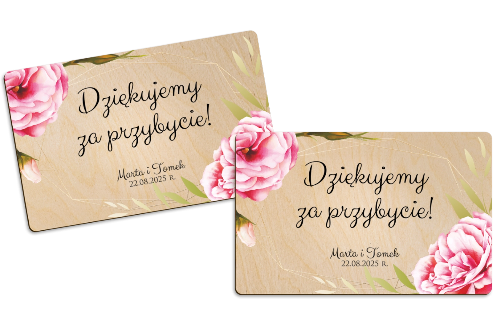 Magnes Prostokątny - Flowers & Frame Motyw 5