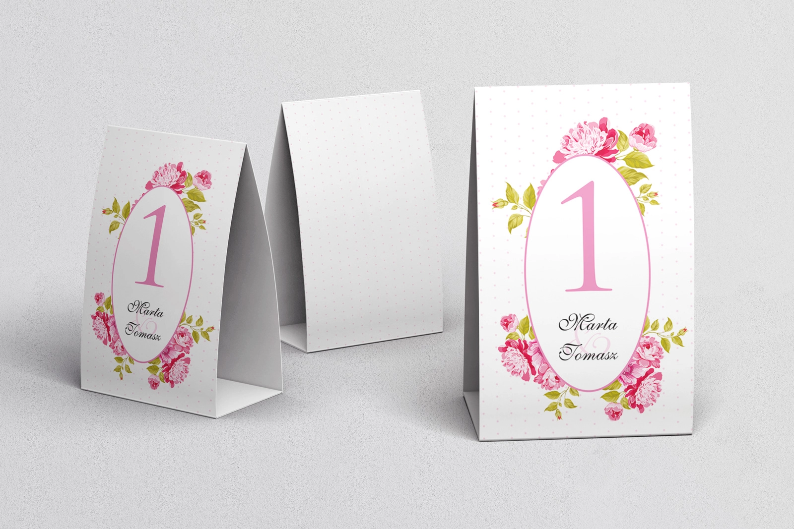 Numerki na stół Radosny Dzień Motyw 2