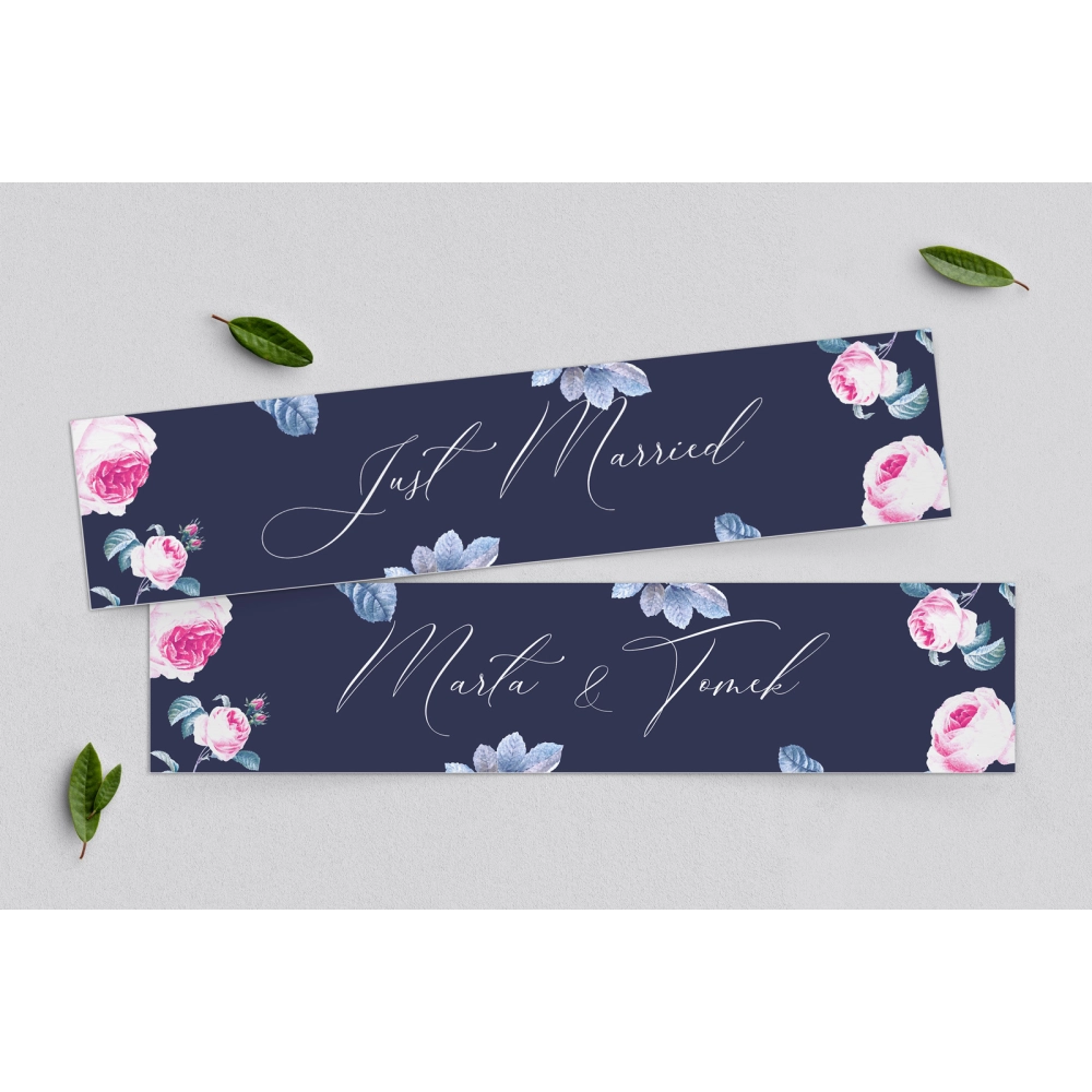 Tablice Rejestracyjne 2 szt. - Loveletter Motyw 3