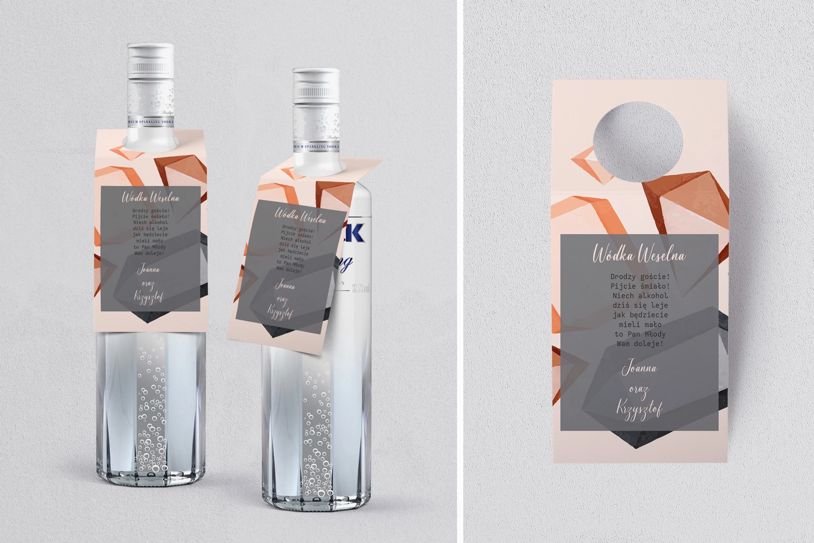 Zawieszka na alkohol oczko Butterflies Motyw 3