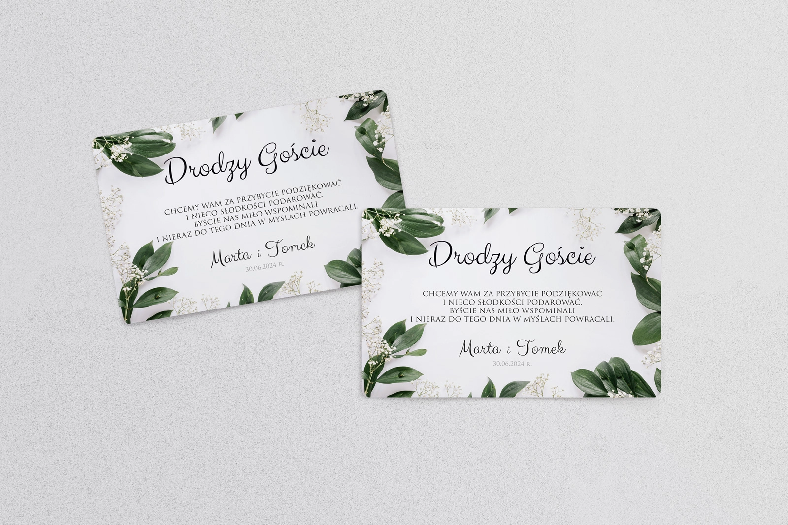 Naklejki na ciasto weselne Soft Motyw 1