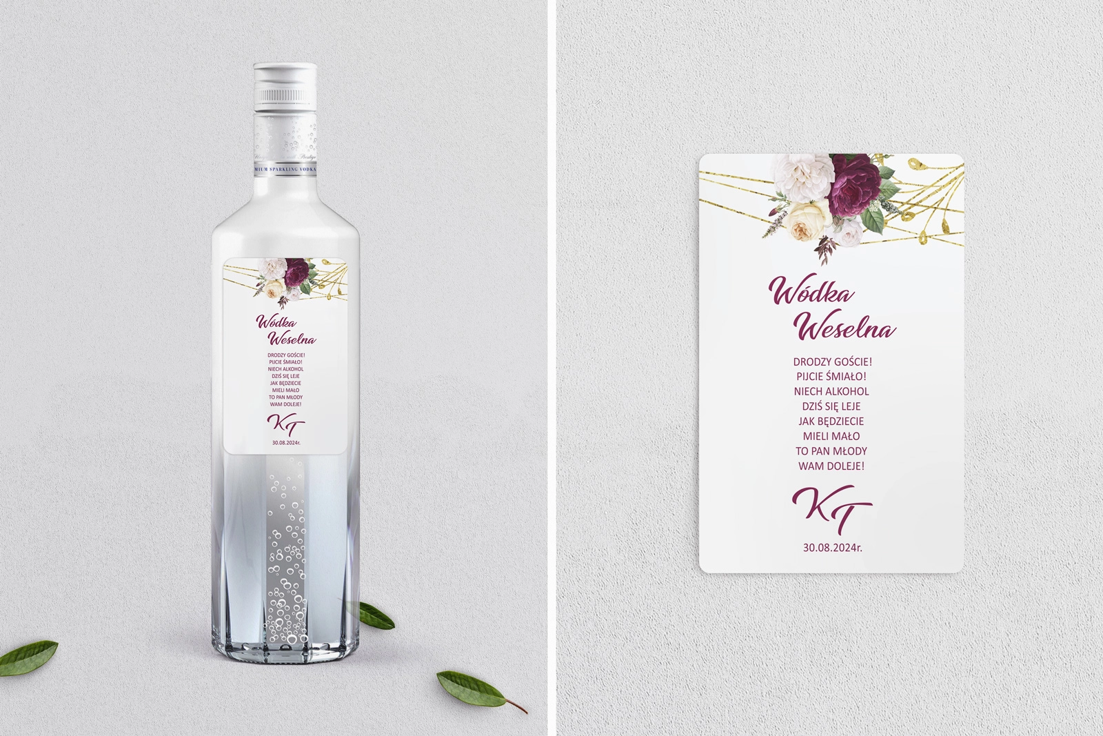 Naklejki na alkohol - Modena Motyw 1