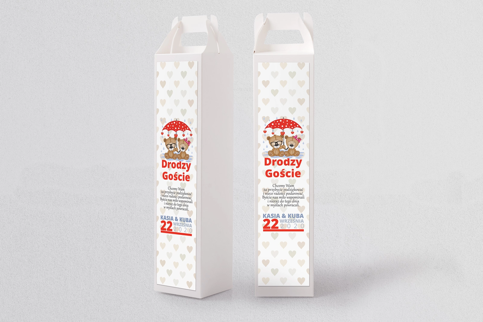 Pudełko na alkohol Uroczy Deszcz Motyw 14