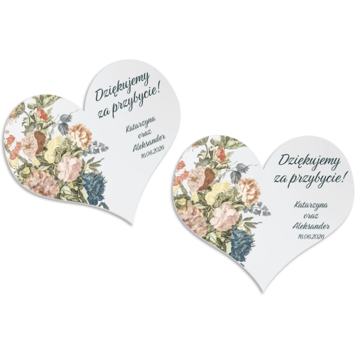 Magnes Serce - Rustic Summer Motyw 1