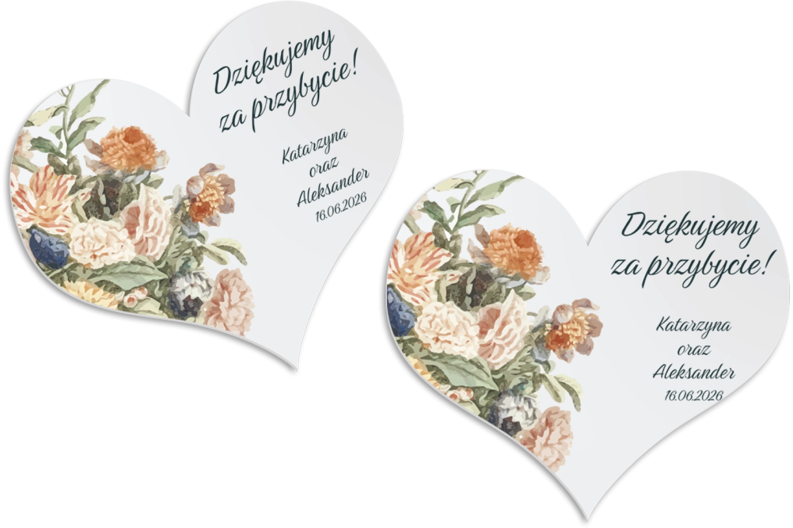 Magnes Serce - Rustic Summer Motyw 2