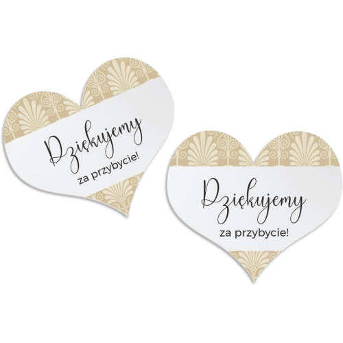 Magnes Serce - Vintage Motyw 1