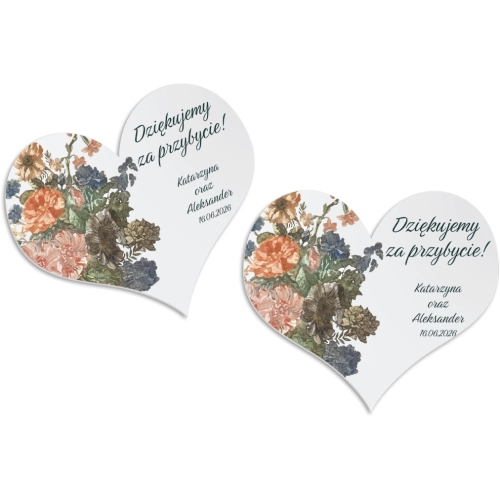 Magnes Serce - Rustic Summer Motyw 3