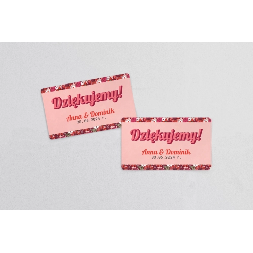 Naklejki na słoiczki weselne Retro Style - Arkusz 21 szt Motyw 2