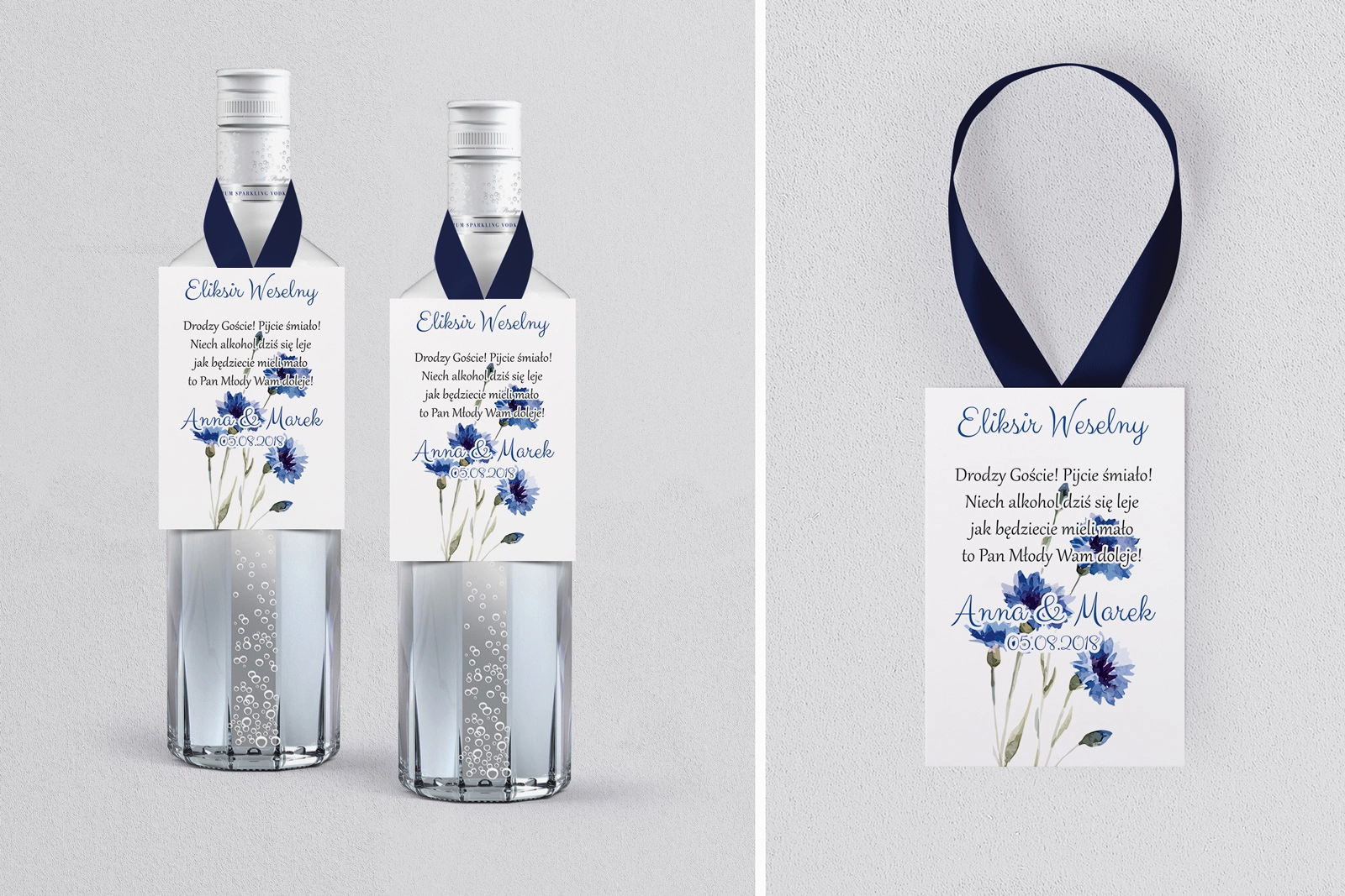 Zawieszka na alkohol Sweet Love - Motyw 1