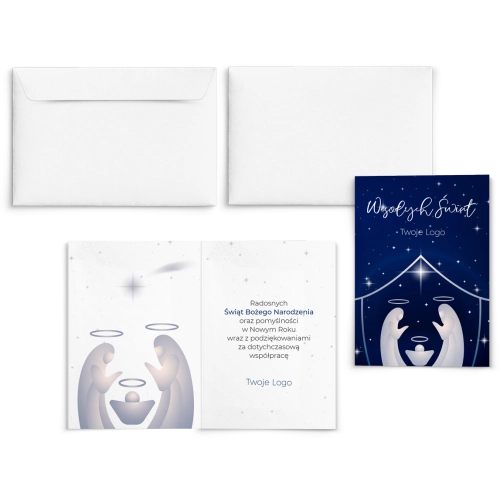 Kartki Świąteczne Dzieciątko - Motyw 1