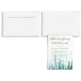 Zaproszenia ślubne Gaja - Motyw 3